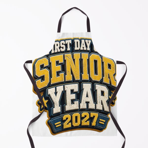 Item preview, First Day Of Senior Year 2027 Varsity College Student Back To School designed and sold by mo-carnival.