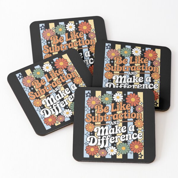 Item preview, Be Like Subtraction and Make A Difference Funny Math Teacher designed and sold by hemagamo.