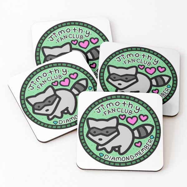 Item preview, Jimothy Unofficial Fan Club Member Badge designed and sold by Bountiful Bean.