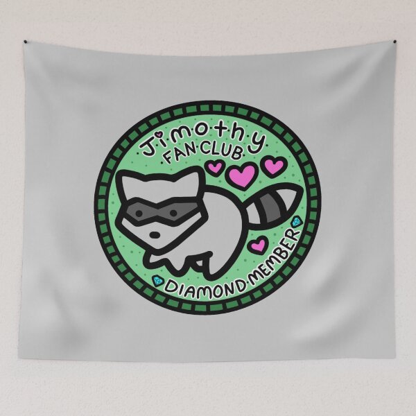 Item preview, Jimothy Unofficial Fan Club Member Badge designed and sold by Bountiful Bean.