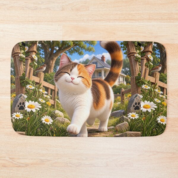 Item preview, Cute Calico Cat designed and sold by IMOBILYARI VibeCore.