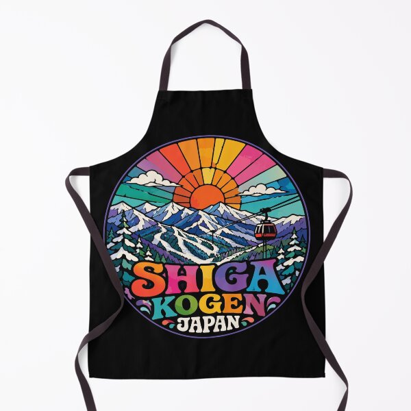 Item preview, Shiga Kogen Japan Mountain Stained Glass Travel designed and sold by TomFrontierArt.