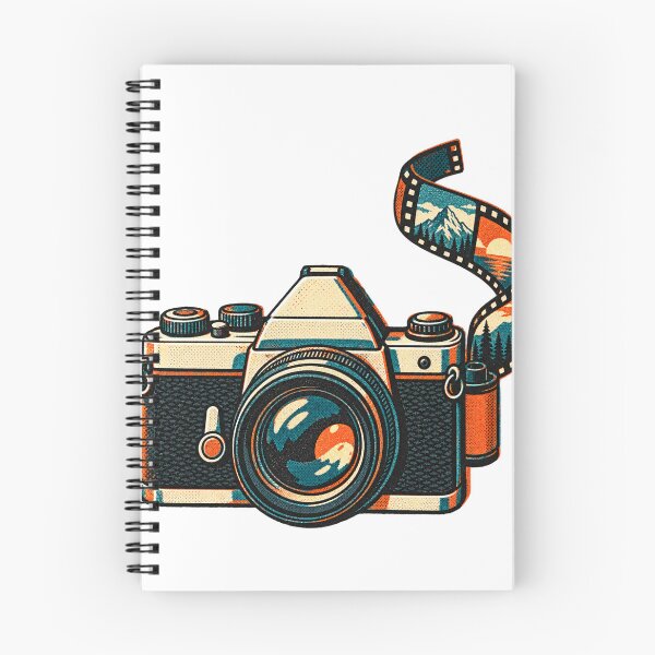 Item preview, Retro 35mm Film Camera With Mountain Film Strip designed and sold by eignvalue.