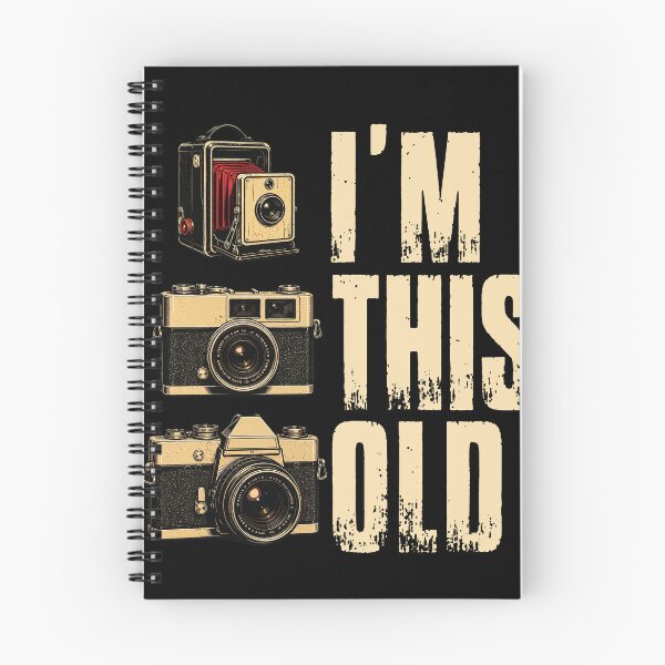 Item preview, I'm This Old Vintage Camera Retro Photography designed and sold by Vermanartist.