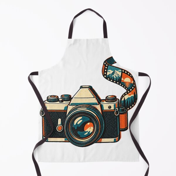Item preview, Retro 35mm Film Camera With Mountain Film Strip designed and sold by eignvalue.