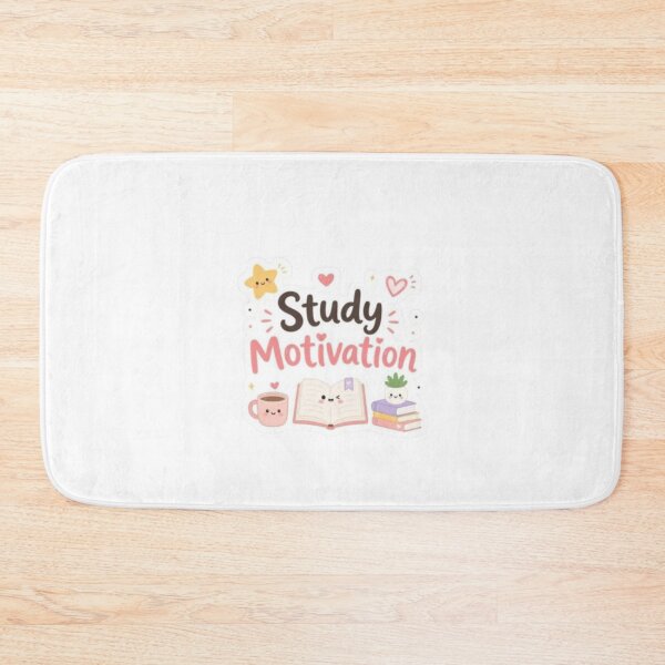 Item preview, Study Motivation Sticker – Books, Coffee & Cute Study Icons designed and sold by Khatumeye.