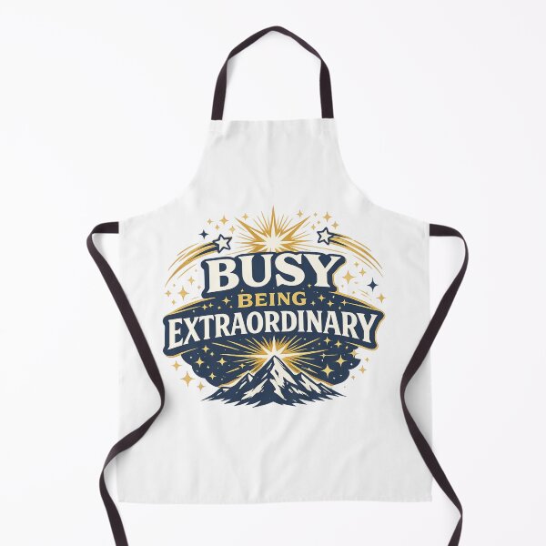 Item preview, Busy Being Extraordinary Motivational Mountain Vintage Retro Inspirational Shirt designed and sold by SoulThread Studio.