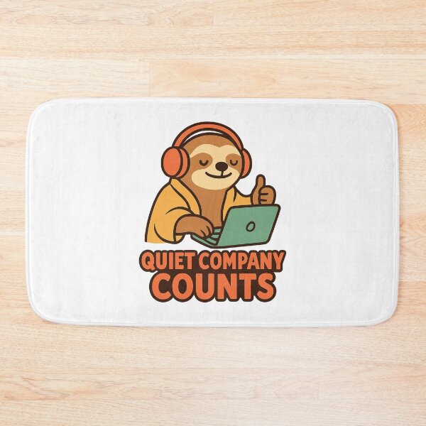 Item preview, Sloth Company Quiet Accountability Mascot designed and sold by Ainbowz-Artwork.