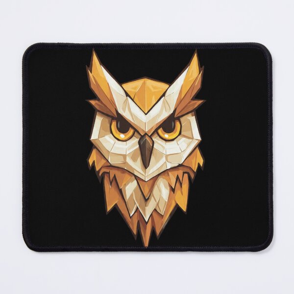 Item preview, Geometric Owl - Modern Low Poly Animal Design designed and sold by GeoBeast.