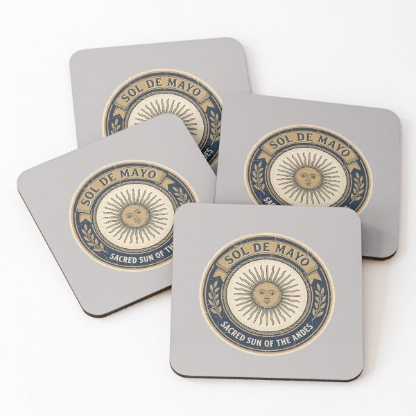 Item preview, Sol de Mayo Sacred Sun of the Andes Vintage History Badge designed and sold by Efforito.