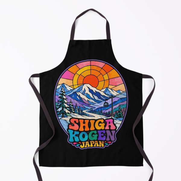 Item preview, Shiga Kogen Japan Mountain Stained Glass designed and sold by TomFrontierArt.