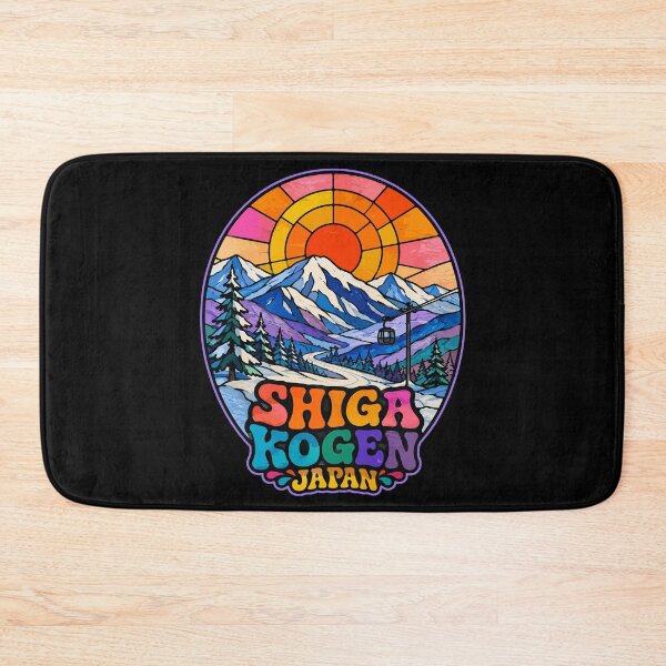 Item preview, Shiga Kogen Japan Mountain Stained Glass designed and sold by TomFrontierArt.