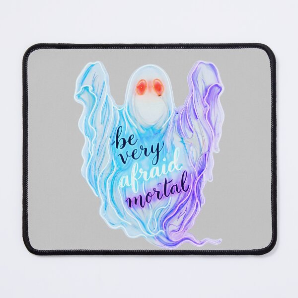 Item preview, Be Very Afraid Mortal Neon Ghost designed and sold by MagicTheDog.