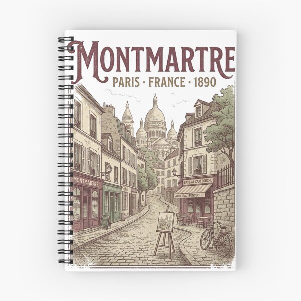 Item preview, Montmartre Paris France 1890 designed and sold by Miming.