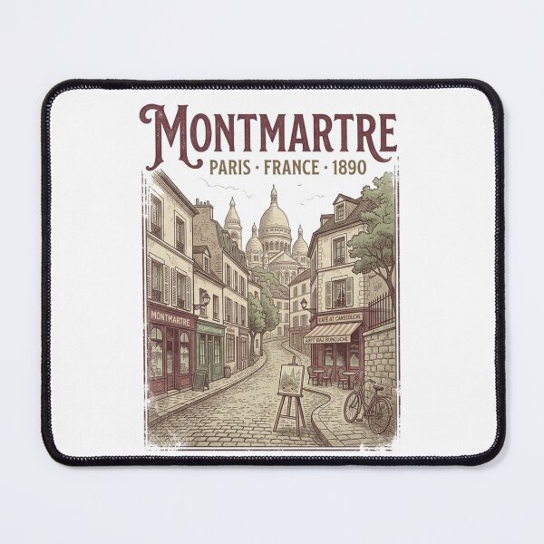 Item preview, Montmartre Paris France 1890 designed and sold by Miming.