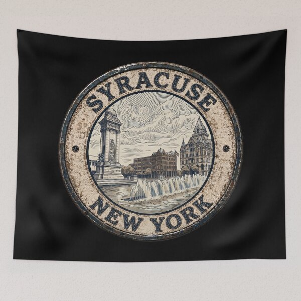 Item preview, Syracuse - New York designed and sold by VelvetRoom.