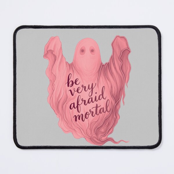 Item preview, Be Very Afraid Mortal Pink Neon Ghost designed and sold by MagicTheDog.