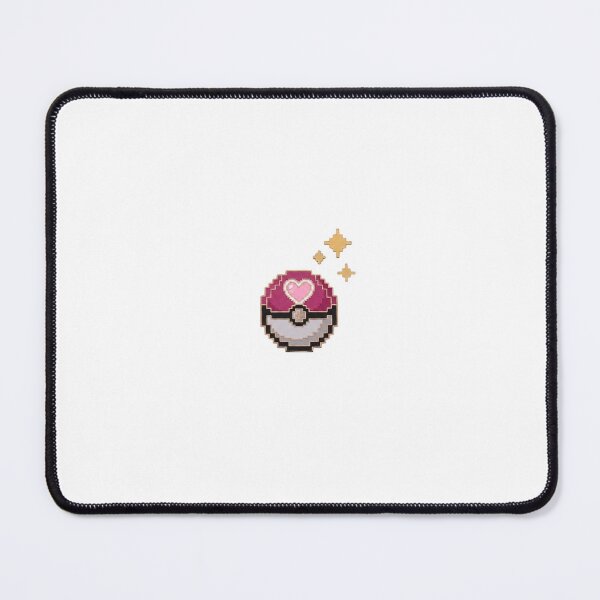 Item preview, Shiny Heart Ball 8-Bit designed and sold by PokeBroer.