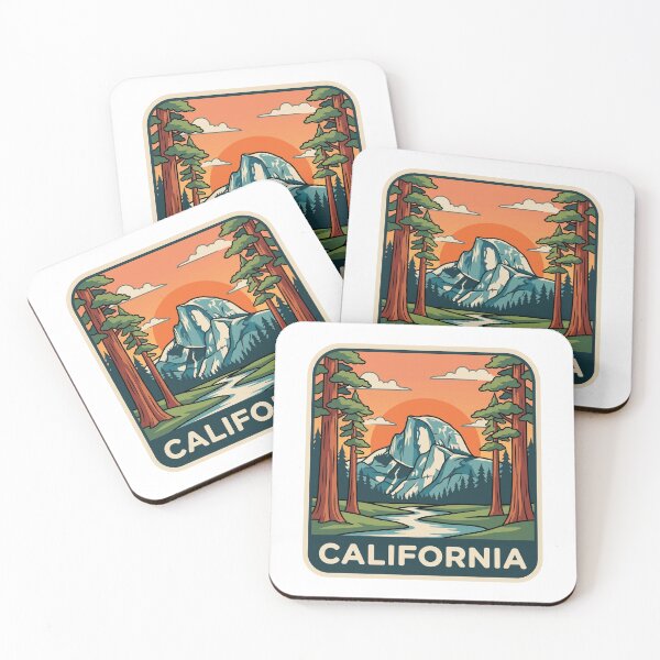 Item preview, Vintage California Yosemite Half Dome Travel Badge designed and sold by Paper Drip.