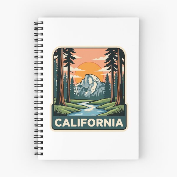 Item preview, Vintage California Yosemite Half Dome Travel Badge designed and sold by Paper Drip.