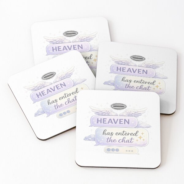 Item preview, Heaven Has Entered The Chat Cute Christian Y2K Aesthetic Faith Design designed and sold by SoulThread Studio.