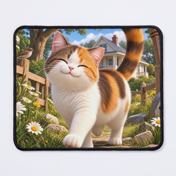 Item preview, Cute Calico Cat designed and sold by IMOBILYARI VibeCore.