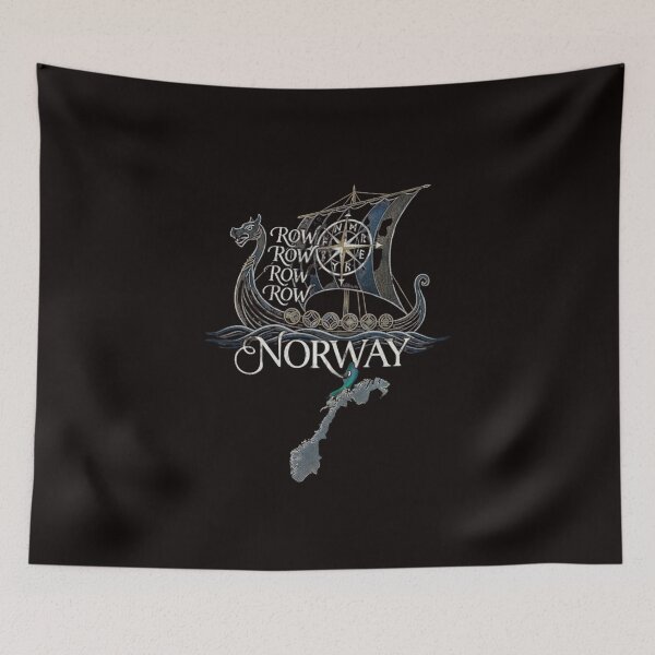 Item preview, Row Row Row Norway designed and sold by SkrabinhoArt.