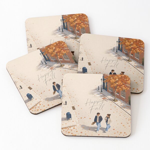 Item preview, Happy Fall - Autumn City Walk Aesthetic designed and sold by TatyanaArt.