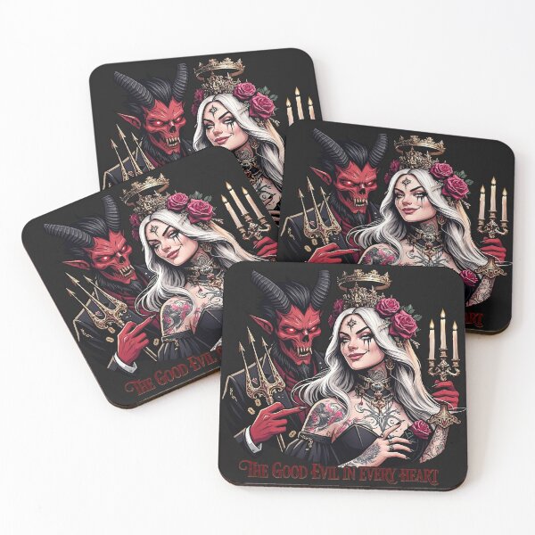 Item preview, Devil Trident Candelabra Roses Heart designed and sold by Voodoo Store Paranormal Collections.