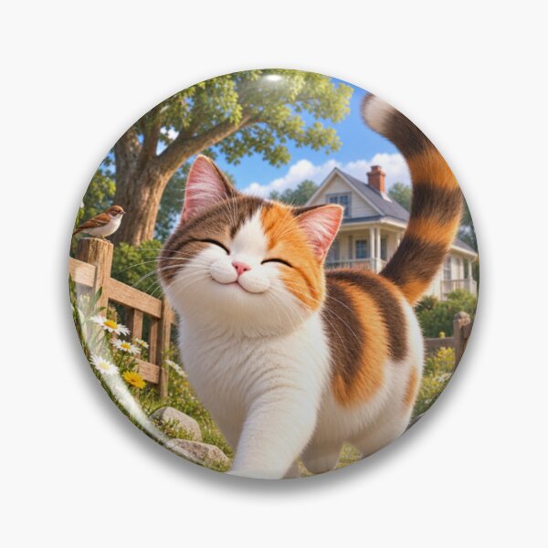 Item preview, Cute Calico Cat designed and sold by IMOBILYARI VibeCore.