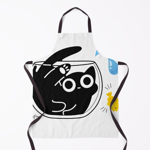 Item preview, Gato no Aquário & Peixe designed and sold by DiFraia Studio.