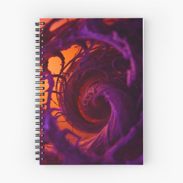 Item preview, Spooky Purple Spiral Halloween Abstract Vortex designed and sold by Harmonic_Layers.