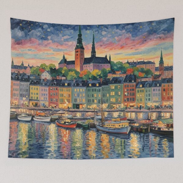 Item preview, Summer Night in Stockholm designed and sold by sid1802.