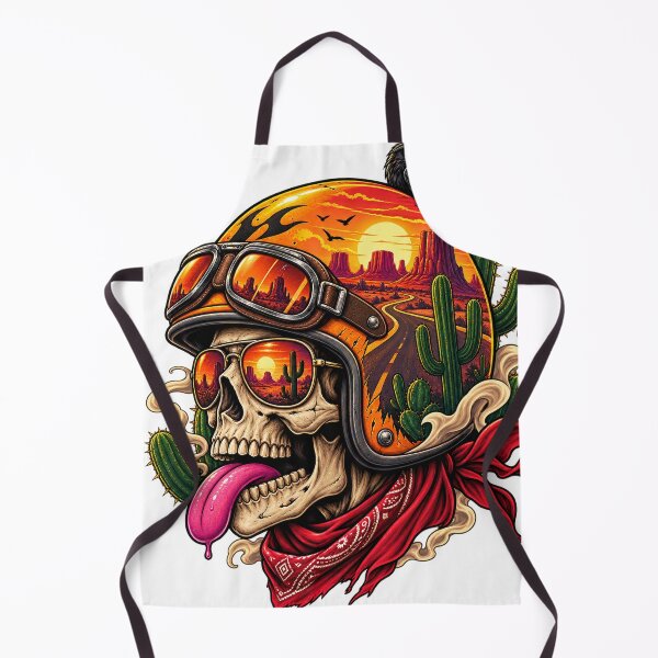Item preview, Desert Rider Skull Western Streetwear designed and sold by VYBORA Studio.
