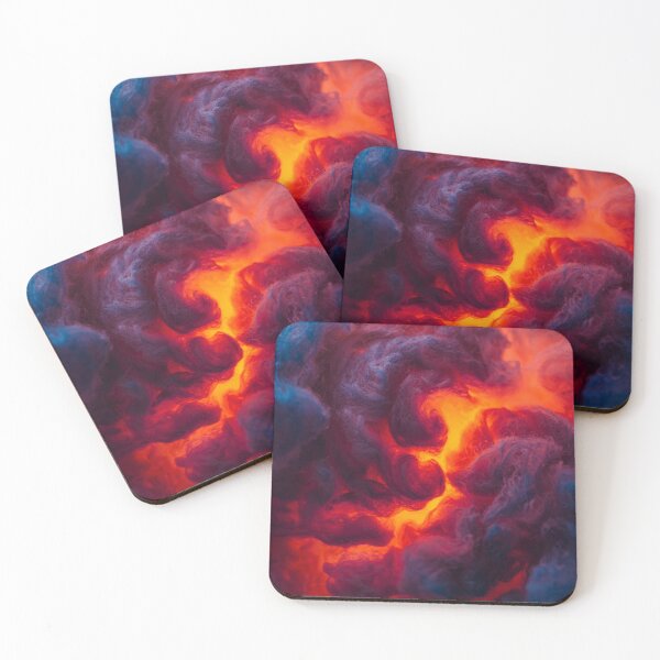 Item preview, Stormy Sunset Cloud Fiber Texture designed and sold by Harmonic_Layers.
