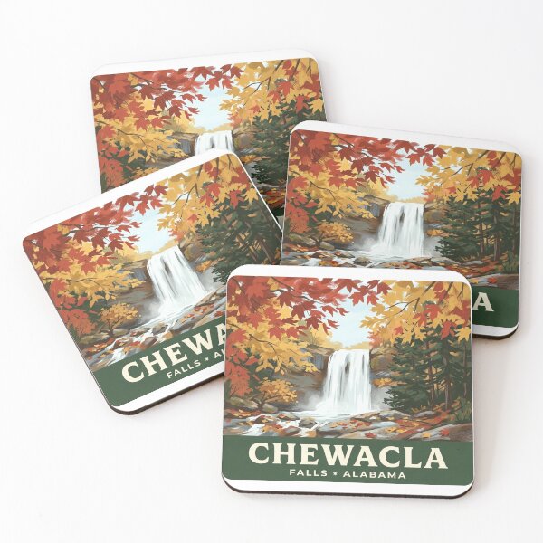 Item preview, Chewacla Falls Autumn Alabama designed and sold by DetourDgn.