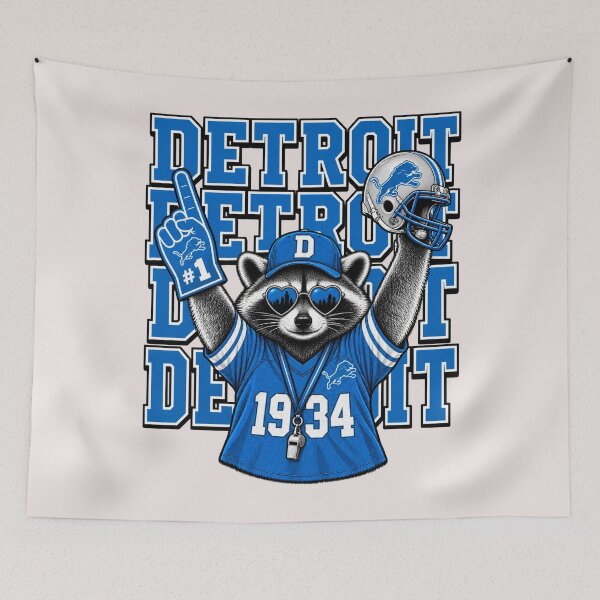 Item preview, Detroit Lions Football designed and sold by tariancoveghh.
