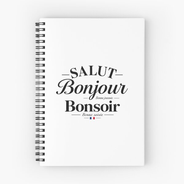 Item preview, French Greetings — Salut Bonjour Bonsoir designed and sold by Voici.