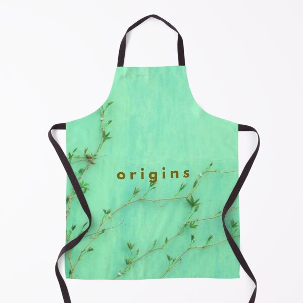 Item preview, Green Vines Turquoise Botanical Minimalist Art Origins designed and sold by ORIGINS LINES.