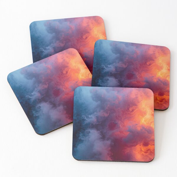 Item preview, Ethereal Sunset Cloud Fiber Macro Abstract designed and sold by Harmonic_Layers.