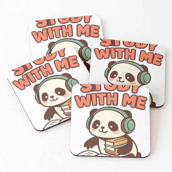Item preview, Study With Me Panda Focus Buddy designed and sold by Ainbowz-Artwork.