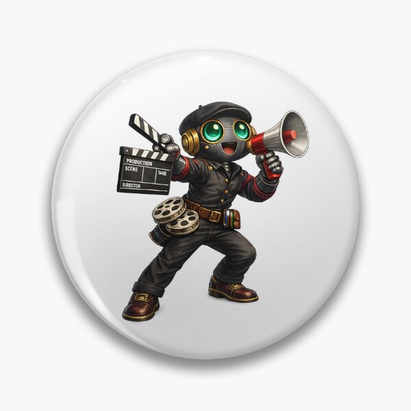 Item preview, Movie Director Robot – Ready for Action designed and sold by Yomere.