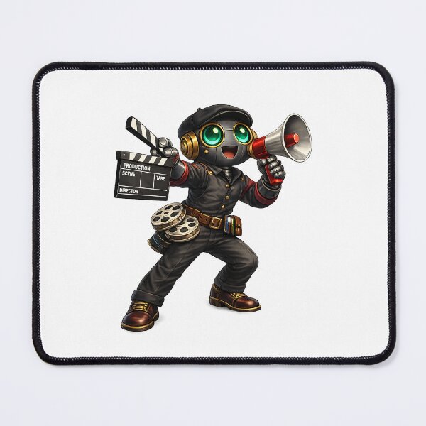 Item preview, Movie Director Robot – Ready for Action designed and sold by Yomere.