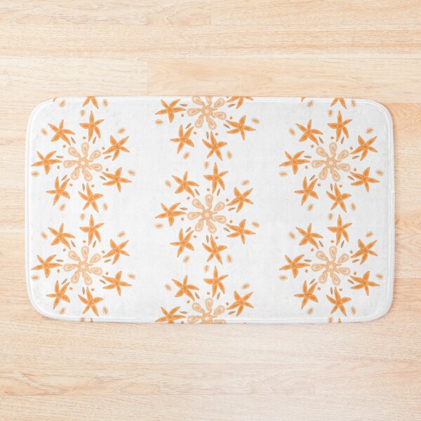 Item preview, Orange Floral Mandala  designed and sold by Mabocoh.