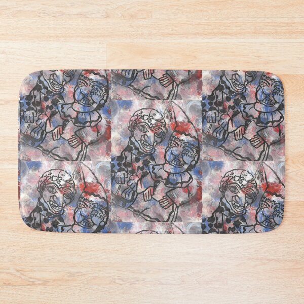 Item preview, Punch and Judy (red, blue and white) designed and sold by Life's eye Art and photography.