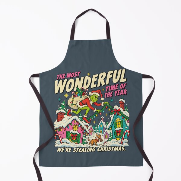 Item preview, Christmas Garland Heist for Holiday Mischief Fans designed and sold by POD DYNASTY | Original Print On Demand T-Shirt Graphics.