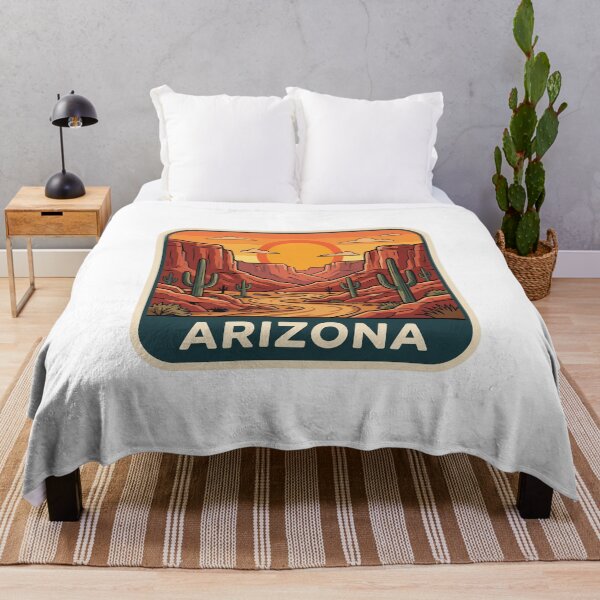 Item preview, Vintage Arizona Desert Canyon Saguaro Travel Badge designed and sold by Paper Drip.