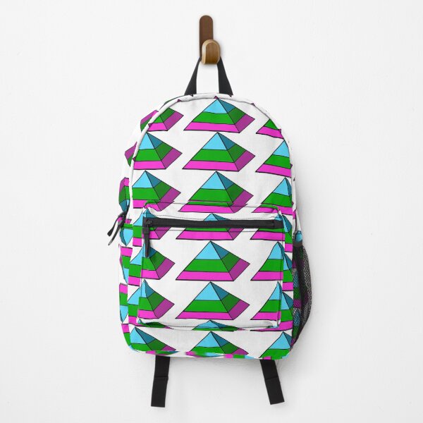 Item preview, Pyramid Pride Flag Polysexual designed and sold by HarveyHandcraftsandDesigns.
