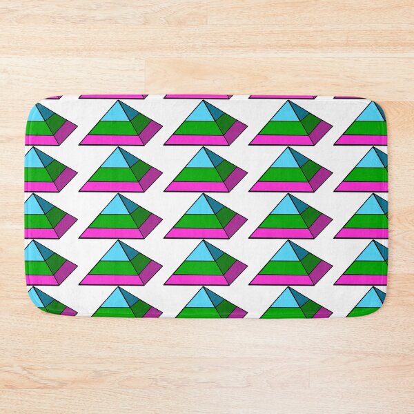 Item preview, Pyramid Pride Flag Polysexual designed and sold by HarveyHandcraftsandDesigns.