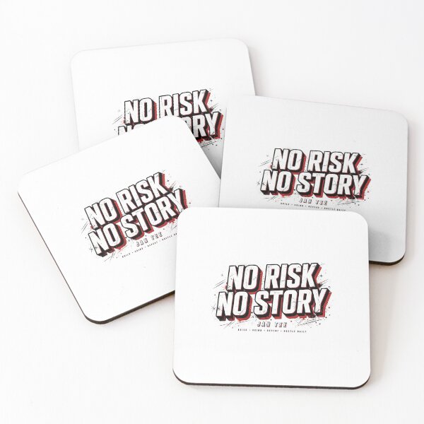 Item preview, No Risk No Story - Black Culture Hustle designed and sold by JahTeeStudio.